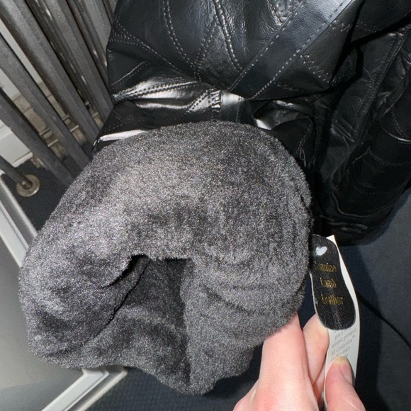 Mens M Collection Genuine Lamb Leather Jacket New - Picture 8 of 12